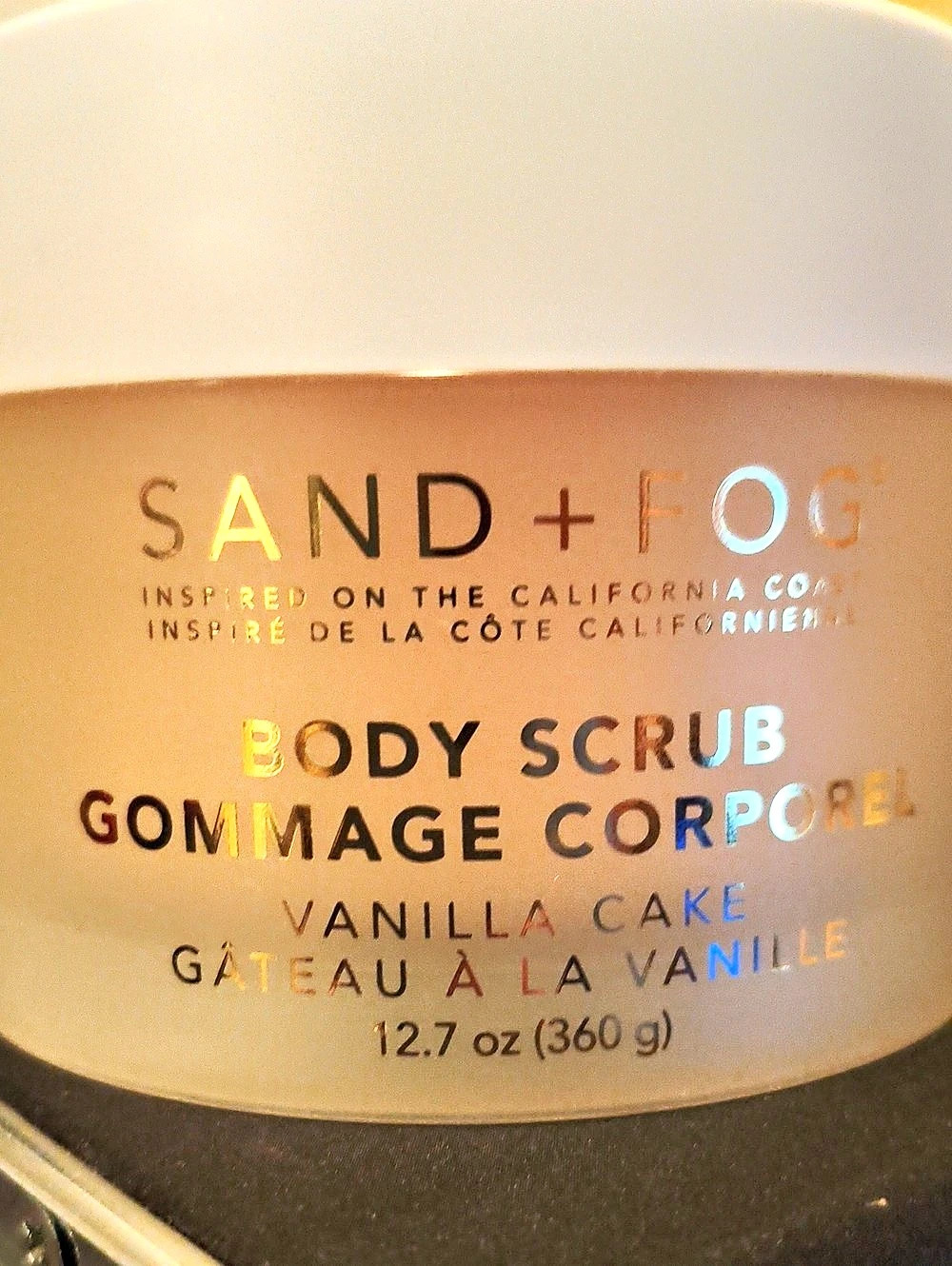 SAND + FOG Vanilla Cake Body Scrub 12.7 oz
